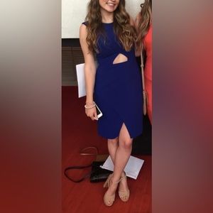 Blue Cocktail Dress BCBG